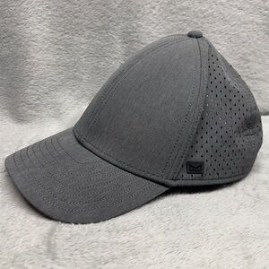 Melin A-Game Hydro Performance Snapback Golf Hat Men's 58cm Heather Charcoal